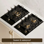 30 in. Gas Cooktop with Single Burner, Gas-Electric Combo