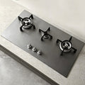 30 in. Gas Cooktop Stainless Steel with 3-Burner, Timer, High Power
