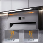 36 in. 1060 CFM Hidden Side Range Hood, Automatic Lift Up, Powerful Suction, Residential Kitchen Ventilation