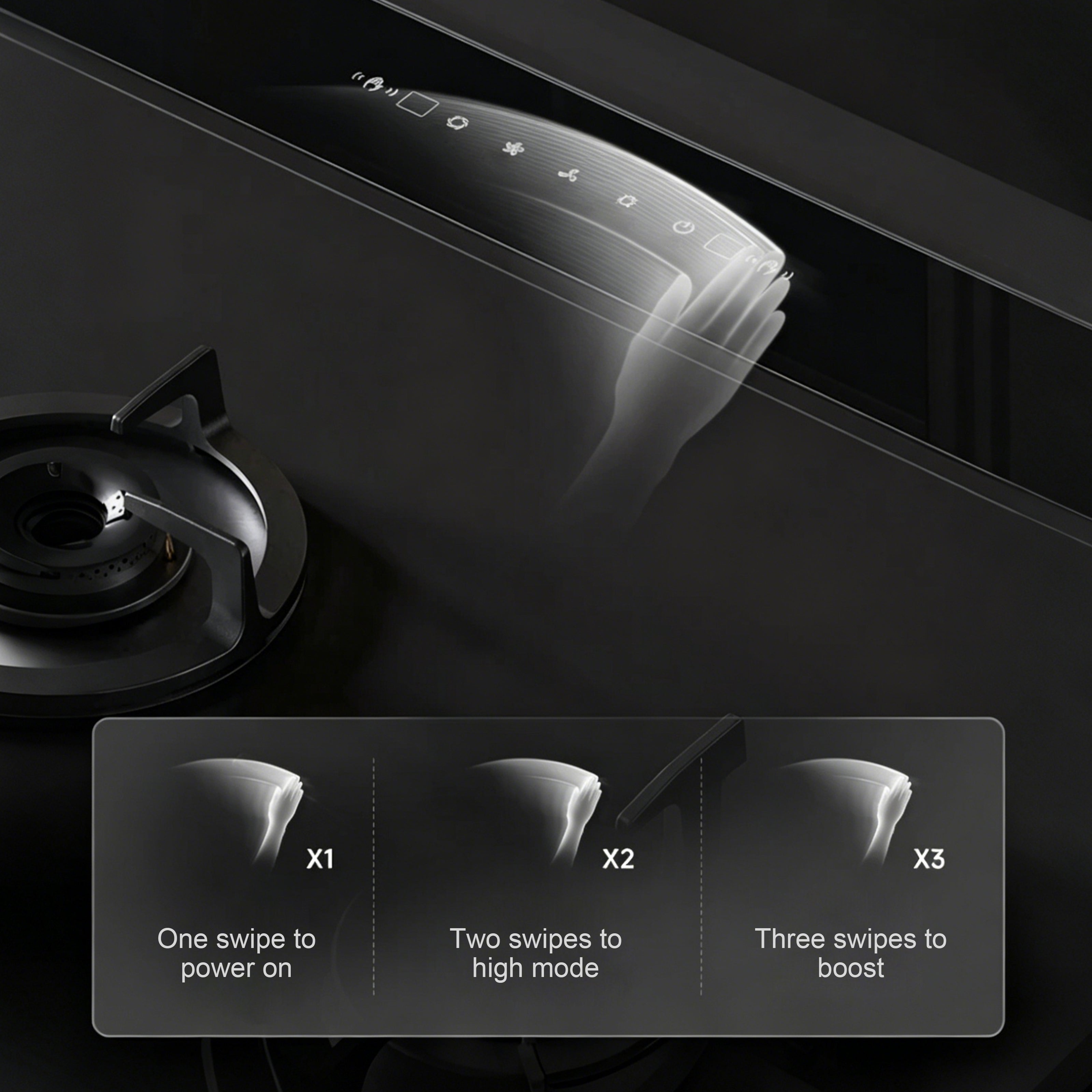 36 in. 920 CFM Under Island Cabinet Insert Range Hood, Hidden Downdraft Vent, Auto Rise Lift, Powerful Suction, Concealed Built-in Design