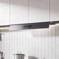 36 in. 1060 CFM Ducted Insert Range Hood, Ultra Slim Hidden Ceiling Mount Stainless Steel Range Hood with DC Inverter & Auto Self-Clean